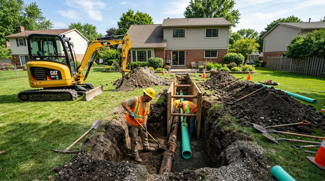 Sewer Line Installation in Rolla, MO